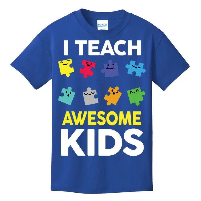 I Teach Awesome Kids Kids T-Shirt