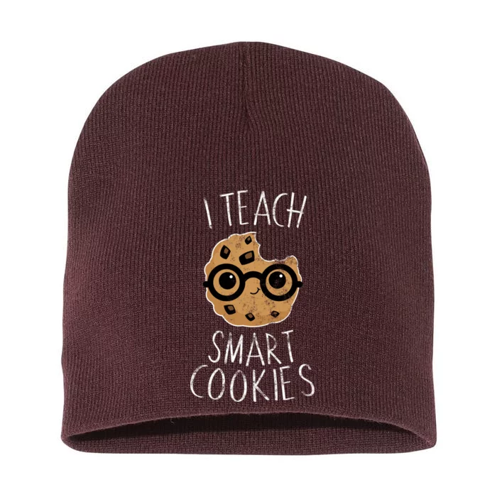 I Teach Smart Cookies Short Acrylic Beanie