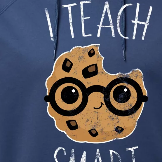 I Teach Smart Cookies Performance Fleece Hoodie