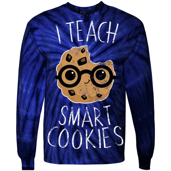 I Teach Smart Cookies Tie-Dye Long Sleeve Shirt