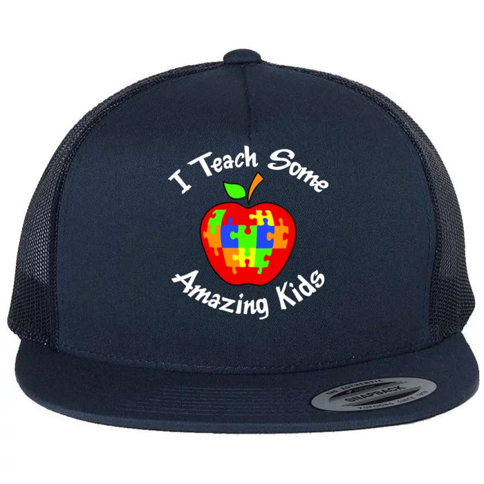 I Teach Some Amazing Kids Flat Bill Trucker Hat