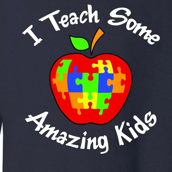 I Teach Some Amazing Kids Toddler Sweatshirt