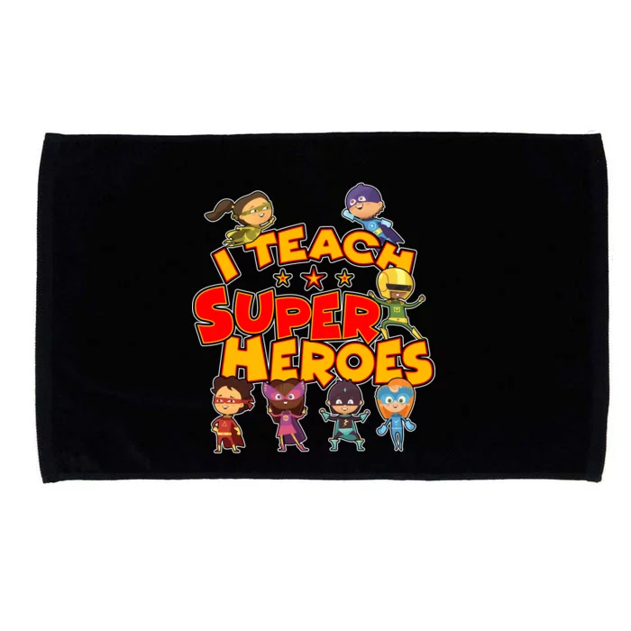 I Teach Superheroes Microfiber Hand Towel