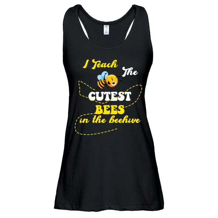 I Teach The Cutest Bees In The Hive Ladies Essential Flowy Tank