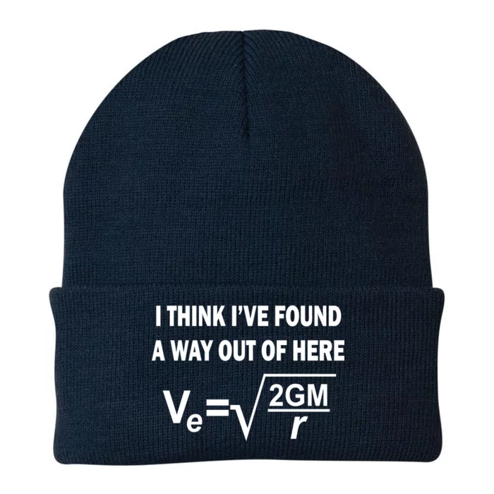 I Think I've Found A Way Out Of Here Knit Cap Winter Beanie