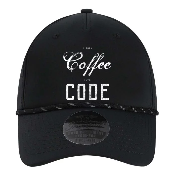 I Turn Coffee Into Code Performance The Dyno Cap