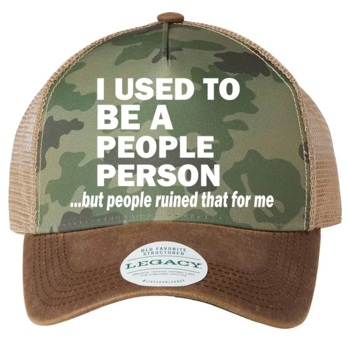 I Used To Be A People Person Legacy Tie Dye Trucker Hat