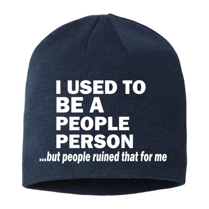 I Used To Be A People Person 8 1/2in Sustainable Knit Beanie