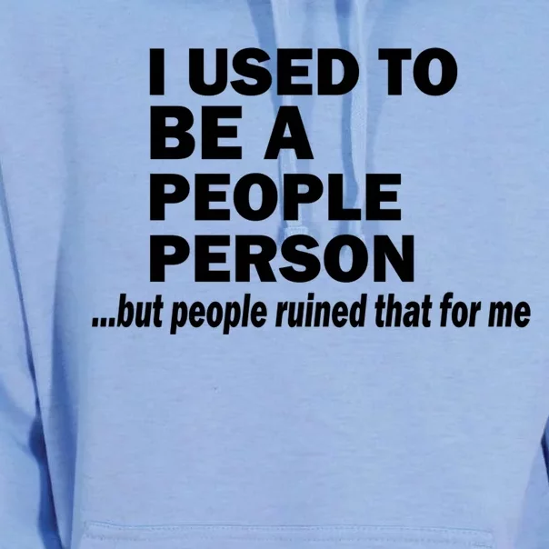 I Used To Be A People Person Unisex Surf Hoodie