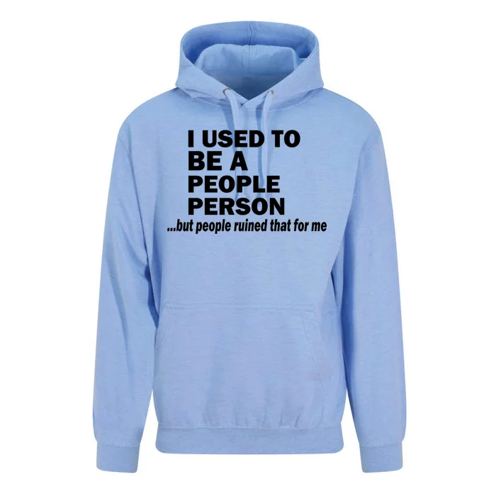 I Used To Be A People Person Unisex Surf Hoodie