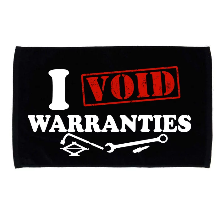 I Void Warranties Microfiber Hand Towel