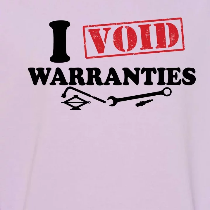 I Void Warranties Garment-Dyed Sweatshirt