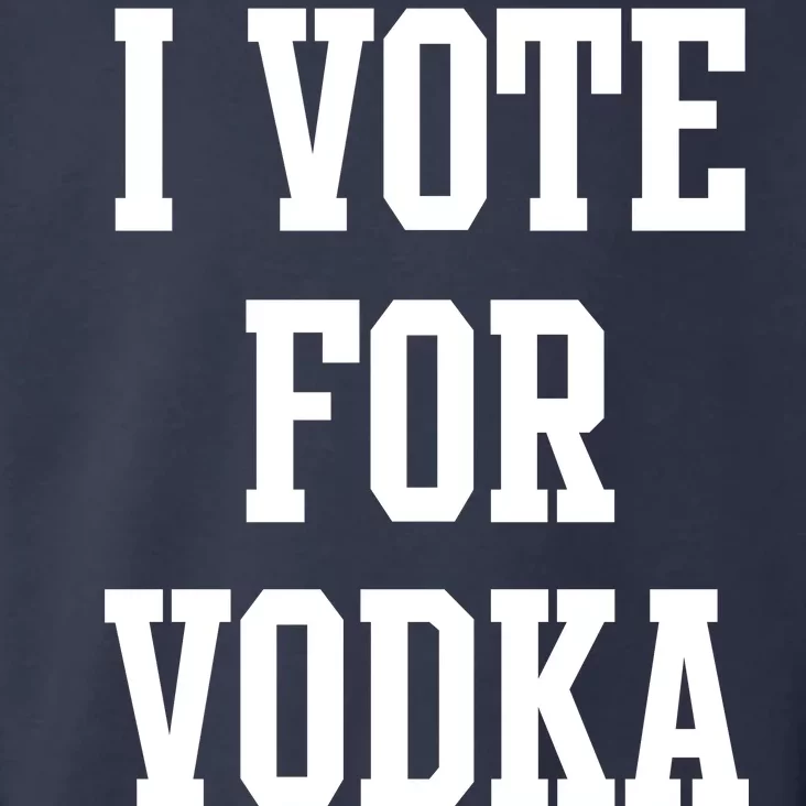 I Vote For Vodka Toddler Hoodie