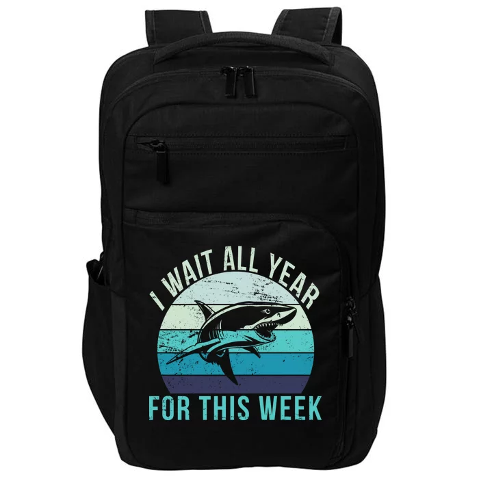 I Wait All Year For This Week Shark Impact Tech Backpack