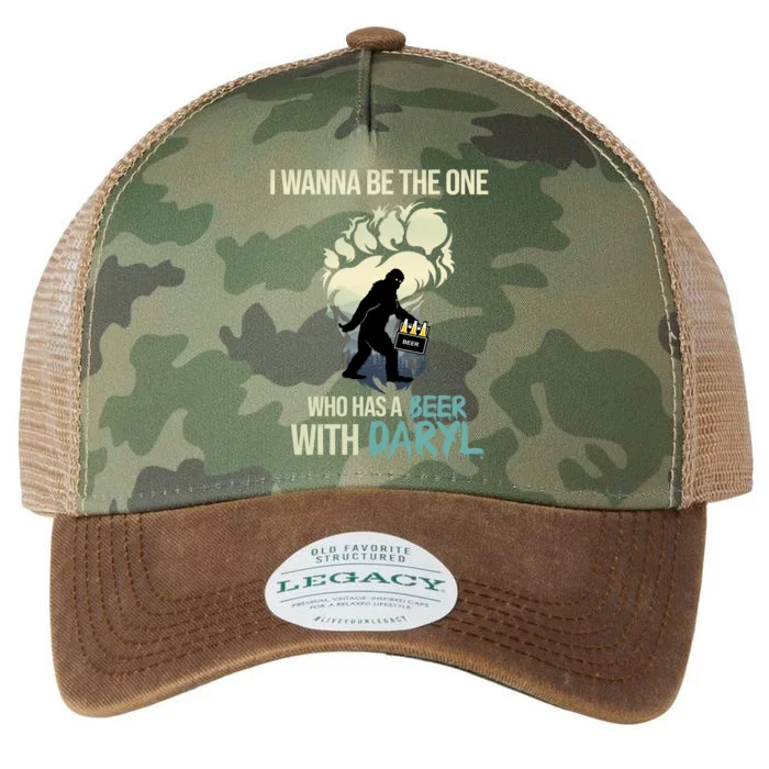 I Wanna Be The One Who Has A Beer With Daryl Legacy Tie Dye Trucker Hat