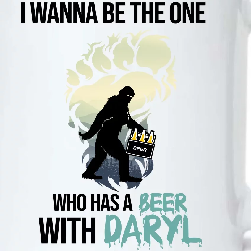 I Wanna Be The One Who Has A Beer With Daryl Black Color Changing Mug