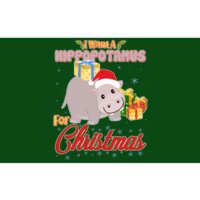 I Want A Hippopotamus for Christmas Classic Song Bumper Sticker