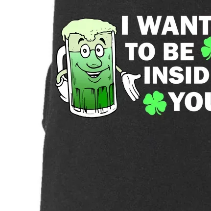 I Want To Be Inside You Beer Doggie 3-End Fleece Hoodie