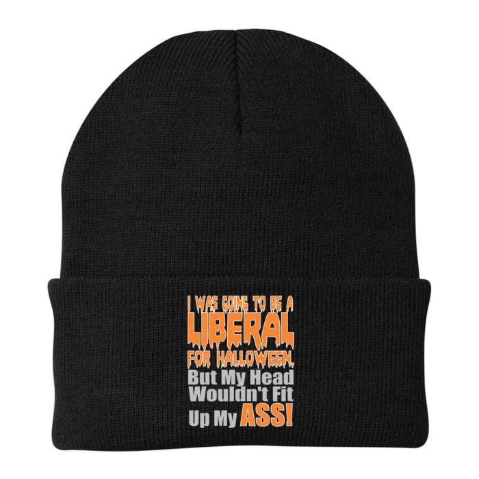 I Was Going To Be Liberal For Halloween Costume Knit Cap Winter Beanie