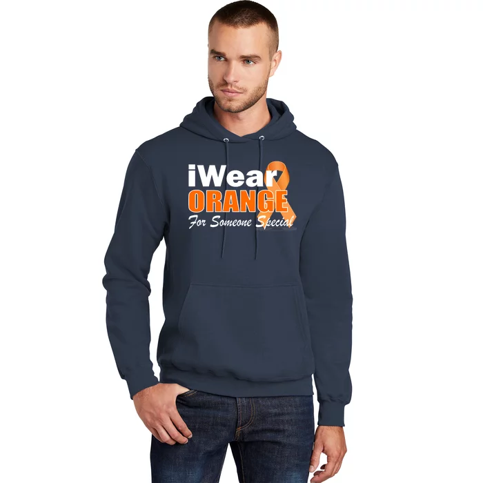 I Wear Orange For Someone I Love Leukemia Hoodie | TeeShirtPalace