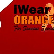I Wear Orange For Someone I Love Leukemia Tree Ornament