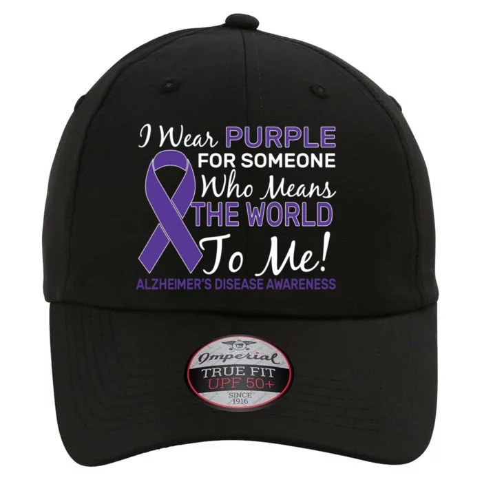 I Wear Purple Alzheimer's Disease Awareness The Original Performance Cap