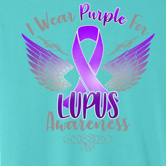 I Wear Purple For Lupus Awareness ChromaSoft Performance T-Shirt