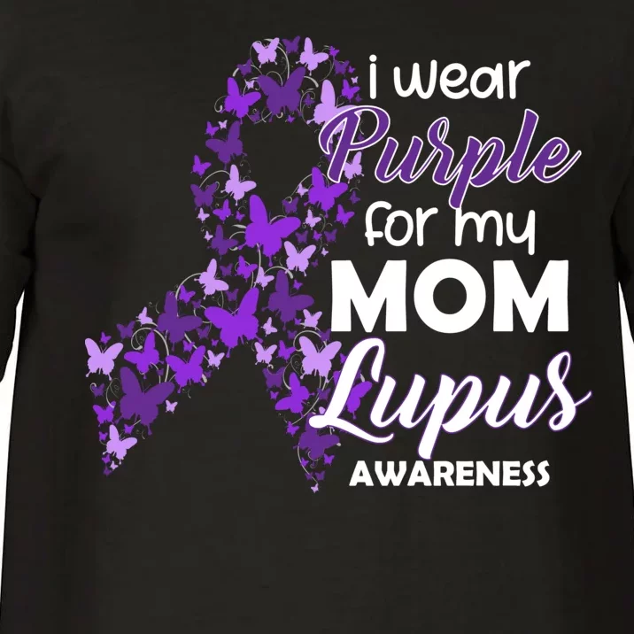 I Wear Purple For My Mom Lupus Awareness Comfort Colors T-Shirt