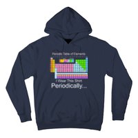 I Wear this Shirt Periodically Periodic Table of Elements T-Shirt ...