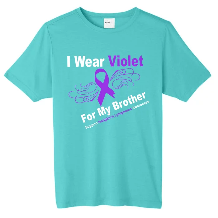 I Wear Violet For My Brother ChromaSoft Performance T-Shirt