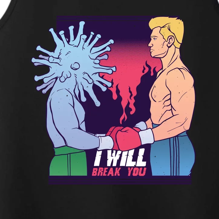 I Will Break You Boxing Virus Performance Tank