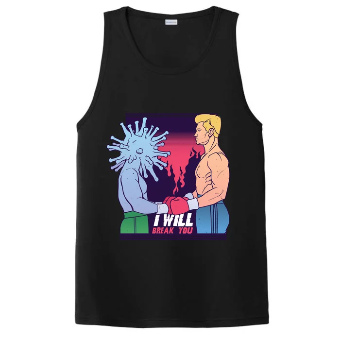 I Will Break You Boxing Virus Performance Tank