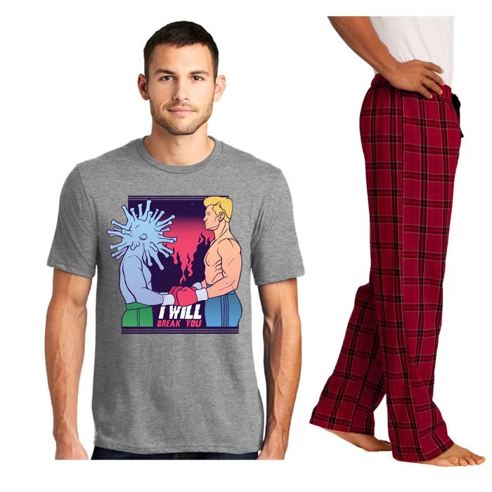 I Will Break You Boxing Virus Pajama Set