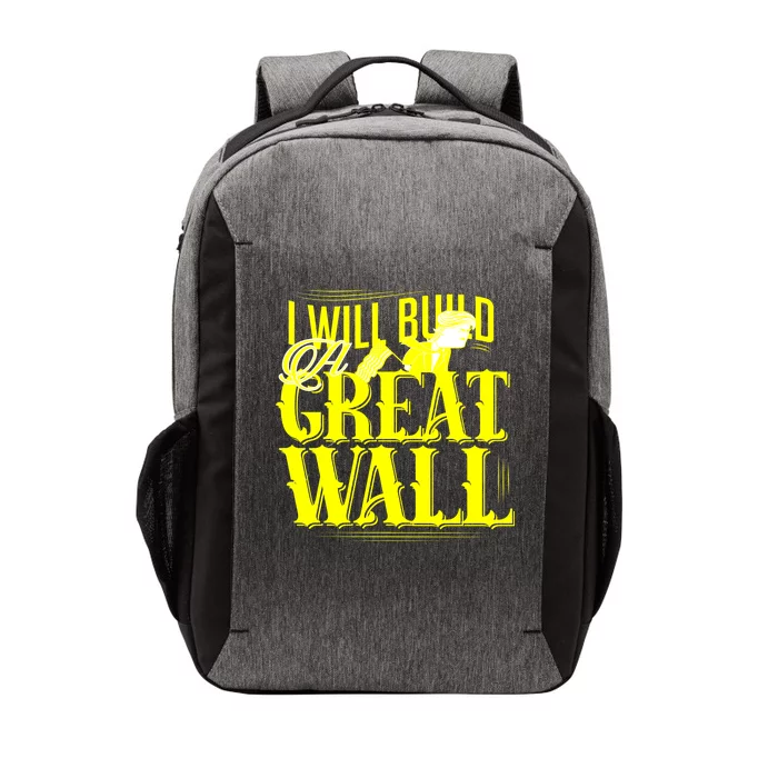 I Will Build A Great Wall - Donald Trump Vector Backpack