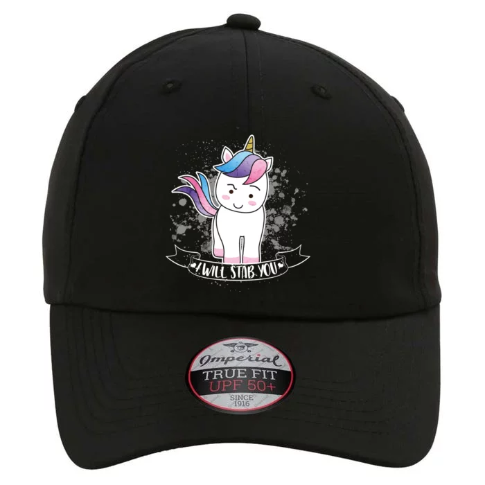 I Will Stab You Unicorn The Original Performance Cap