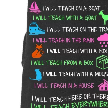 I Will Teach Everywhere Doggie 3-End Fleece Hoodie