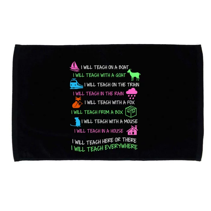 I Will Teach Everywhere Microfiber Hand Towel