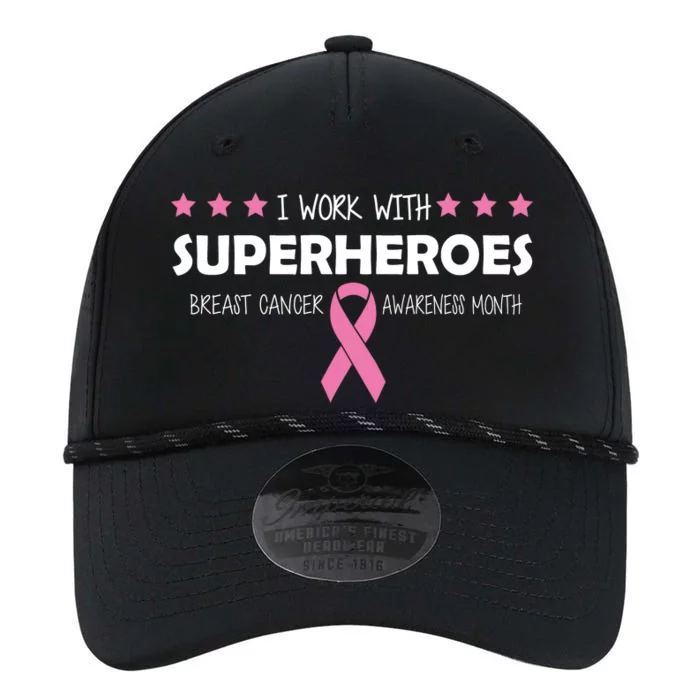 I Work With Superheroes Breast Cancer Awareness Month Performance The Dyno Cap