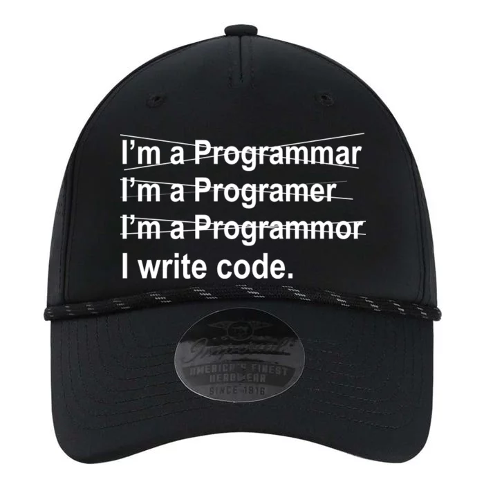 I Write Code Performance The Dyno Cap