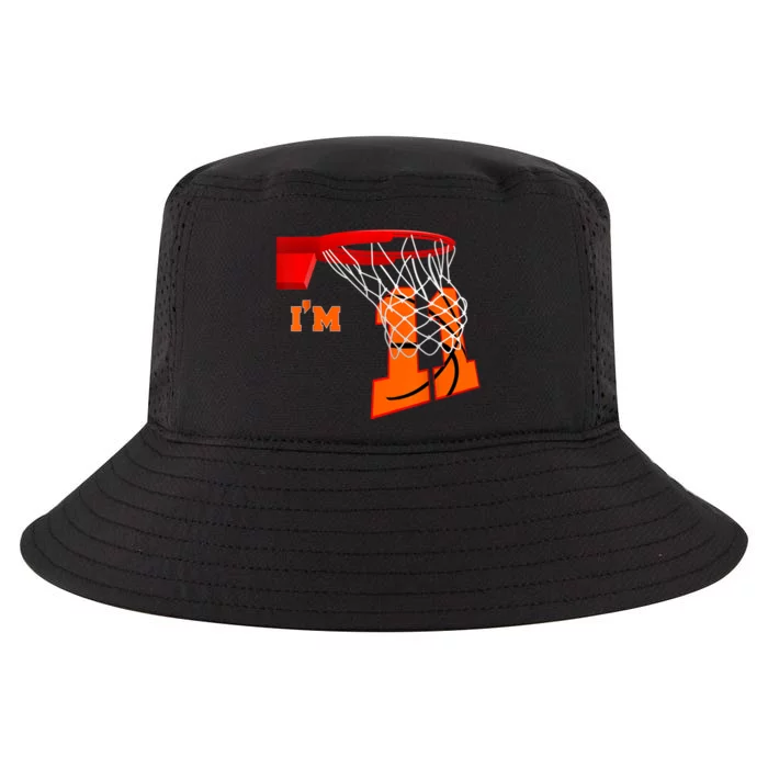 I'm 11 Basketball Birthday Boy And Girl 11 Year Old Birthday Cool Comfort Performance Bucket Hat