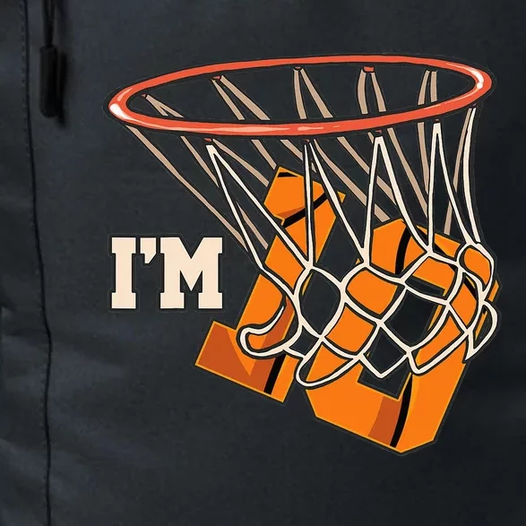 I'm 10 Basketball Theme Birthday Party Celebration 10th Daily Commute Backpack