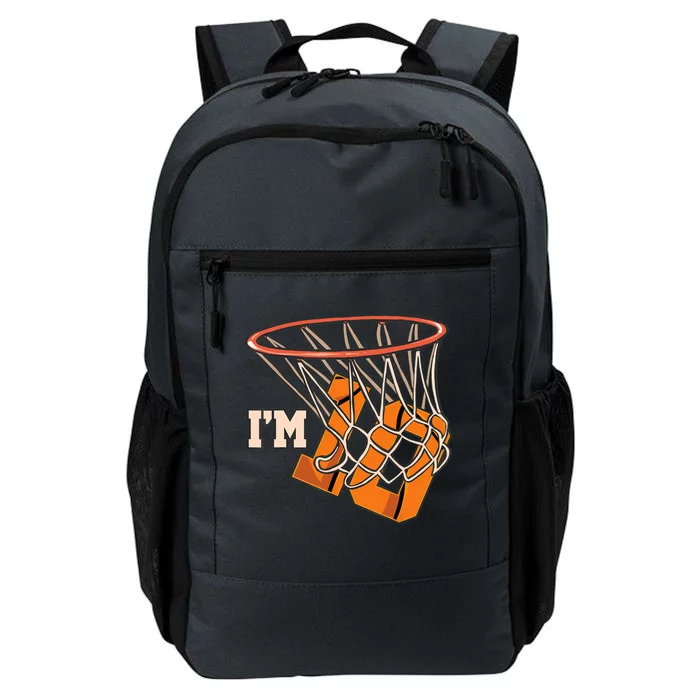 I'm 10 Basketball Theme Birthday Party Celebration 10th Daily Commute Backpack