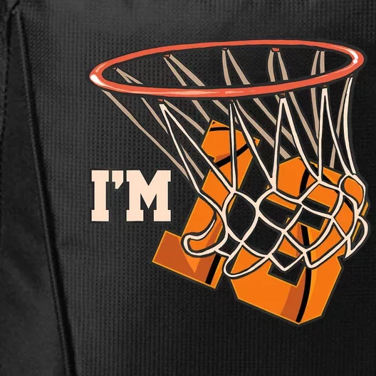 I'm 13 Basketball Theme Birthday Party Celebration 13th City Backpack