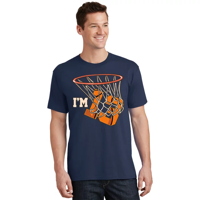 I'm 13 Basketball Theme Birthday Party Celebration 13th T-Shirt