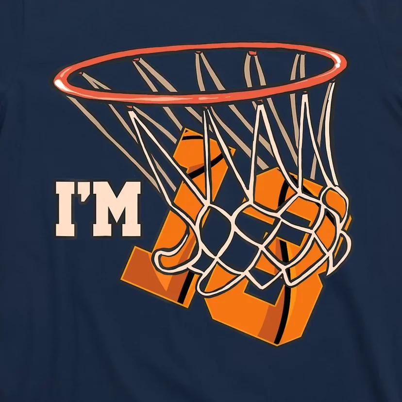 I'm 13 Basketball Theme Birthday Party Celebration 13th T-Shirt