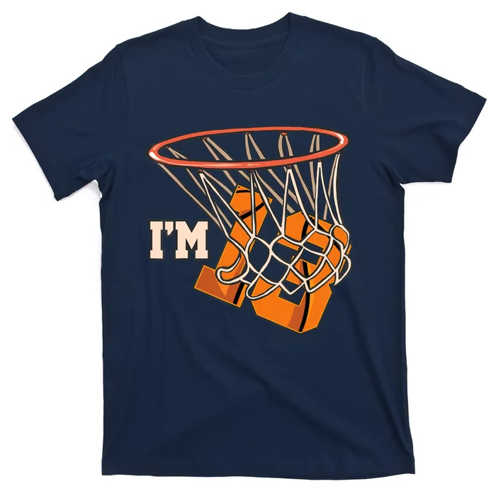 I'm 13 Basketball Theme Birthday Party Celebration 13th T-Shirt