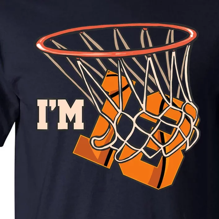 I'm 13 Basketball Theme Birthday Party Celebration 13th Tall T-Shirt