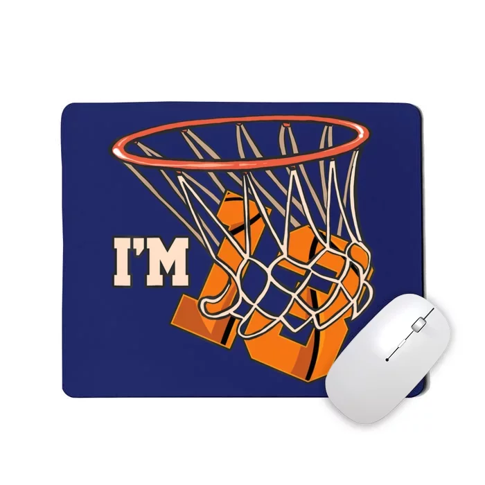 I'm 13 Basketball Theme Birthday Party Celebration 13th Mousepad