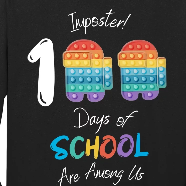 Among Us 100 Days of School Shirt 100 Days of School Rainbow 