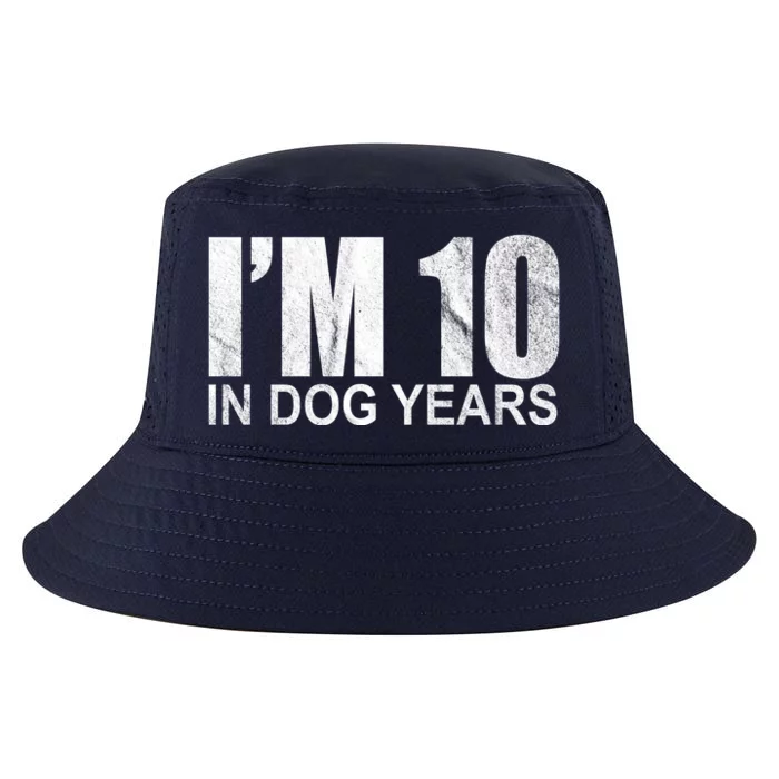 Im 10 In Dog Years Funny Birthday Cool Comfort Performance Bucket Hat